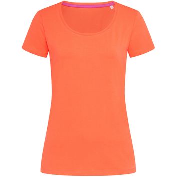 Stedman Stars Claire Crew Neck Ladies T-Shirt - Salmon