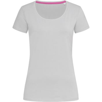 Stedman Stars Claire Crew Neck Ladies T-Shirt - Soft Grey