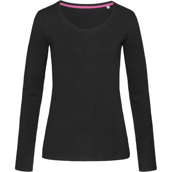 Stedman Stars Claire Long Sleeve T-Shirt Ladies - Black Opal