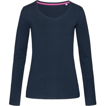 Stedman Stars Claire Long Sleeve T-Shirt Ladies - Marina BLue