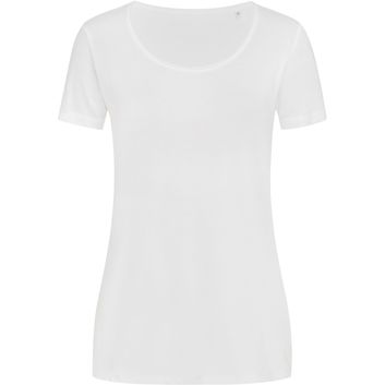 Stedman Stars Finest Cotton Ladies T-Shirt - White