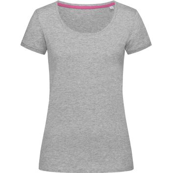 Stedman Stars Megan Crew Neck Ladies T-Shirt - Heather Grey