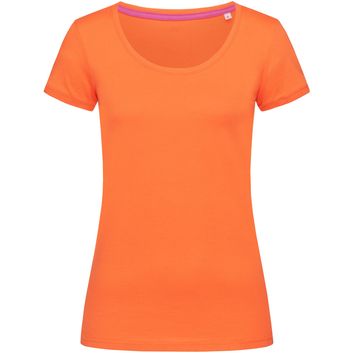 Stedman Stars Megan Crew Neck Ladies T-Shirt - Pumpkin