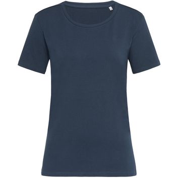 Stedman Stars Relax Crew Neck T-Shirt Ladies - Marina BLue