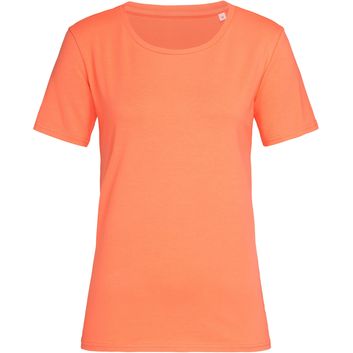 Stedman Stars Relax Crew Neck T-Shirt Ladies - Salmon