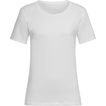 Stedman Stars Relax Crew Neck T-Shirt Ladies - White