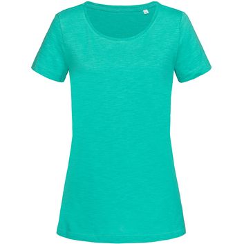 Stedman Stars Sharon Slub C/Neck T-Shirt - Bahama Green
