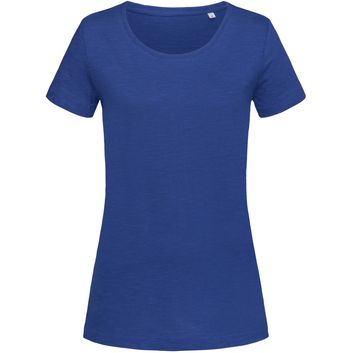 Stedman Stars Sharon Slub C/Neck T-Shirt - True Blue