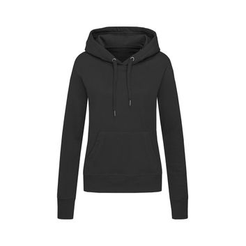 Stedman Active Sports Sweat Hoody Ladies - Black Opal