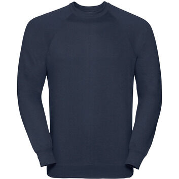 Russell Classic Raglan Sweat 295gm - French Navy Blue