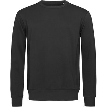 Stedman Active Sports Mens Sweatshirt - Black Opal