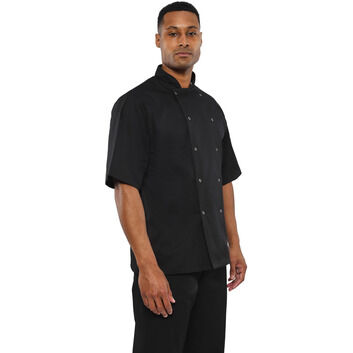 AFD By Dennys By Dennys Budget Jacket Short Sleeve - Black