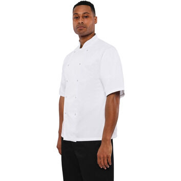 AFD By Dennys By Dennys Budget Jacket Short Sleeve - White