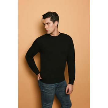 Eco Spirit By Casual Classics Classic Eco Spirit Organic 280 Sweat - Black