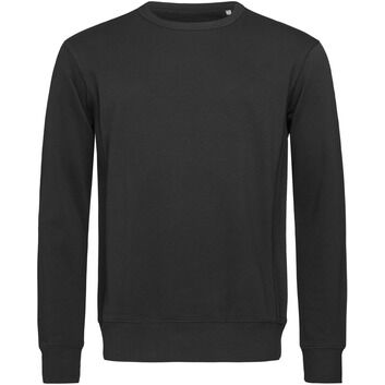Stedman Active Sports Mens Sweatshirt - Black Opal