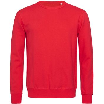 Stedman Active Sports Mens Sweatshirt - Crimson Red