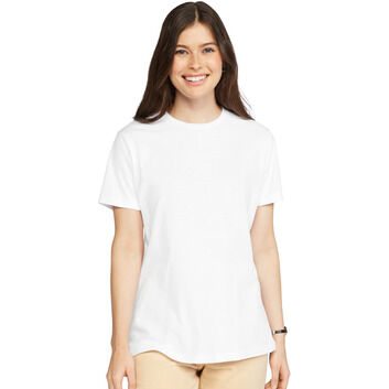 Gildan Softstyle CVC Ladies T-Shirt - White