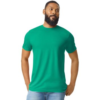 Gildan Softstyle CVC T-Shirt - Kelly Mist