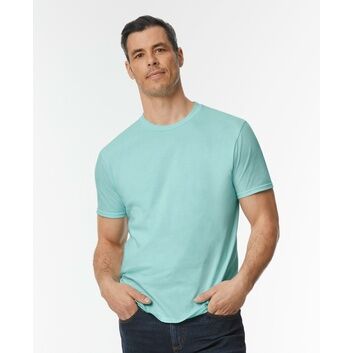 Gildan Softstyle Enzyme Washed T-Shirt - Teal Ice
