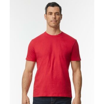 Gildan Softstyle Enzyme Washed T-Shirt - True Red