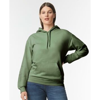 Gildan Softstyle Midweight Pullover Hood - Military Green
