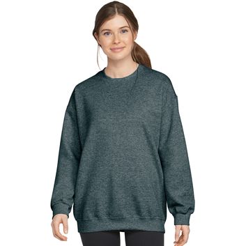 Gildan Softstyle Midweight Sweatshirt - Dark Heather