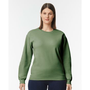 Gildan Softstyle Midweight Sweatshirt - Military Green