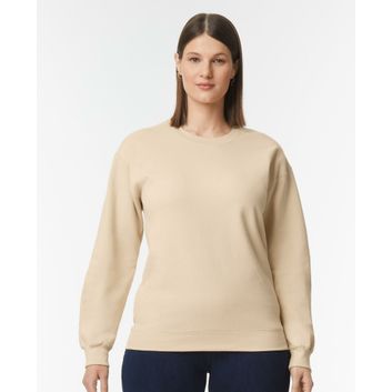 Gildan Softstyle Midweight Sweatshirt - Sand