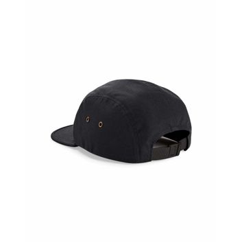 Beechfield  Canvas 5 Panel Camper Cap Black