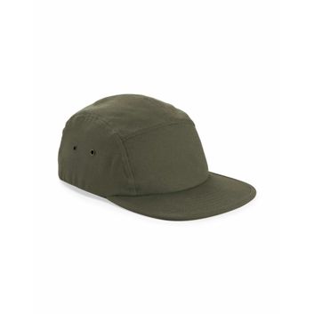 Beechfield  Canvas 5 Panel Camper Cap Olive