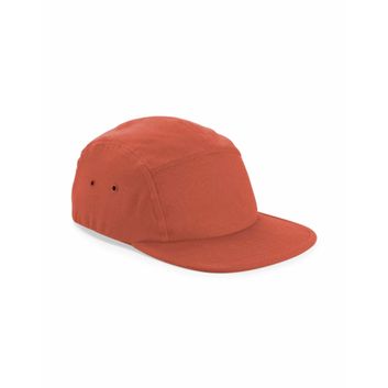 Beechfield  Canvas 5 Panel Camper Cap Terracotta