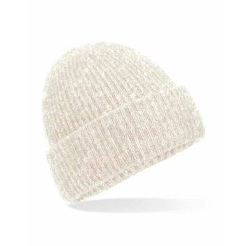 Beechfield  Cosy Ribbed Beanie Almond Marl