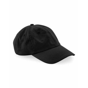 Beechfield  Organic Cotton 6 Panel Dad Cap Black