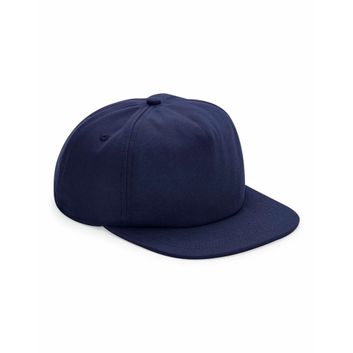 Beechfield  Organic Cotton Unstructured 5 Panel Cap Oxford Navy