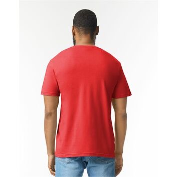 Gildan Softstyle CVC Adult T-Shirt Red Mist