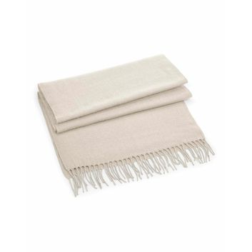Beechfield  Classic Woven Scarf Almond