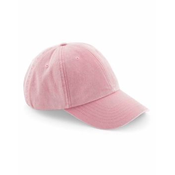 Beechfield  Low Profile Vintage Cap_x000D_ Vintage Dusky Pink