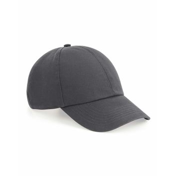 Beechfield  Organic Cotton 6 Panel Cap Graphite