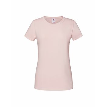 Fruit Of The Loom Ladies' Iconic 195 Ring Spun Premium T Powder Rose