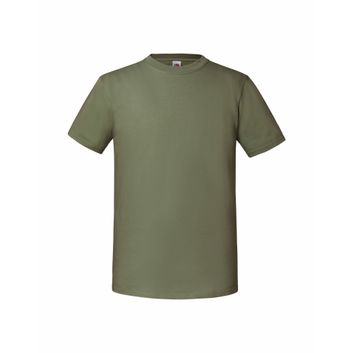 Fruit Of The Loom Men's Iconic 195 Ring Spun Premium T Classic Olive Green