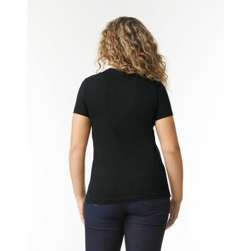 Gildan Softstyle CVC Women's T-Shirt Pitch Black