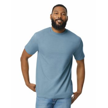 Gildan Softstyle Midweight Adult T-Shirt Stone Blue