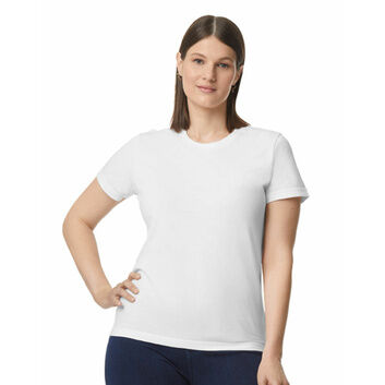 Gildan Softstyle Midweight Women's T-Shirt White