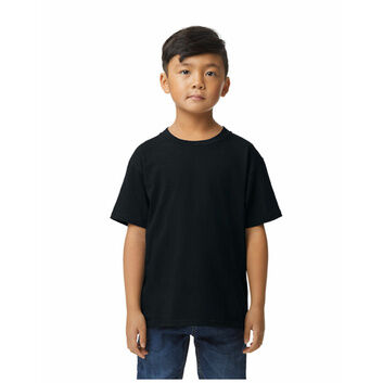 Gildan Softstyle Midweight Youth T-Shirt Pitch Black