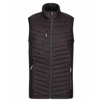 Regatta Men's Navigate Hybrid Bodywarmer Black/Seal Grey