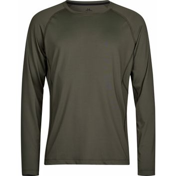 Tee Jays  Long Sleeve CoolDry Tee Deep Green