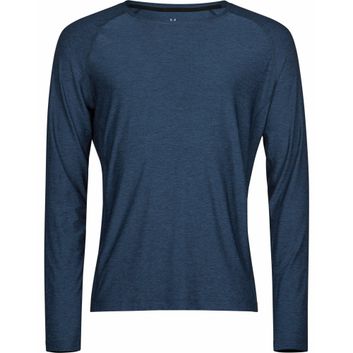 Tee Jays  Long Sleeve CoolDry Tee Navy Melange