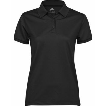 Tee Jays Women's Club Polo Black