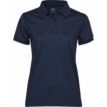 Tee Jays Women's Club Polo Navy Blue