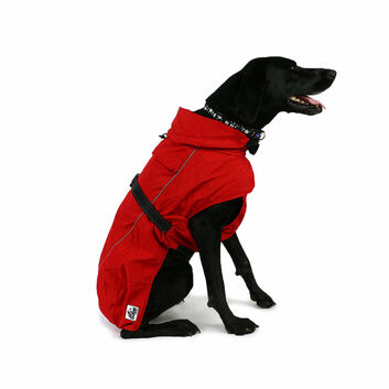 Ancol Extreme Monsoon Dog Coat Red